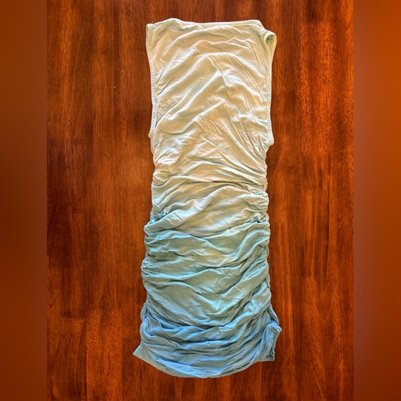 Gypsy ruched Tie Dye Bodycon Dress Size XS - Picture 3 of 4